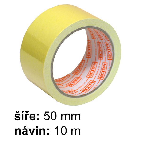 Obojstranná lepiaca textilná páska 50 mm x 10 m