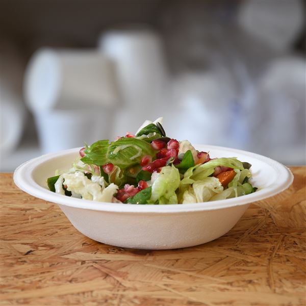 Miska okrúhla BIO cukrová trstina 400 ml (50 ks)