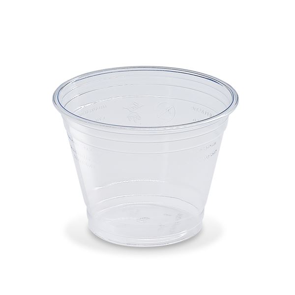 Téglik transparentný z PET 250 ml (50 ks)