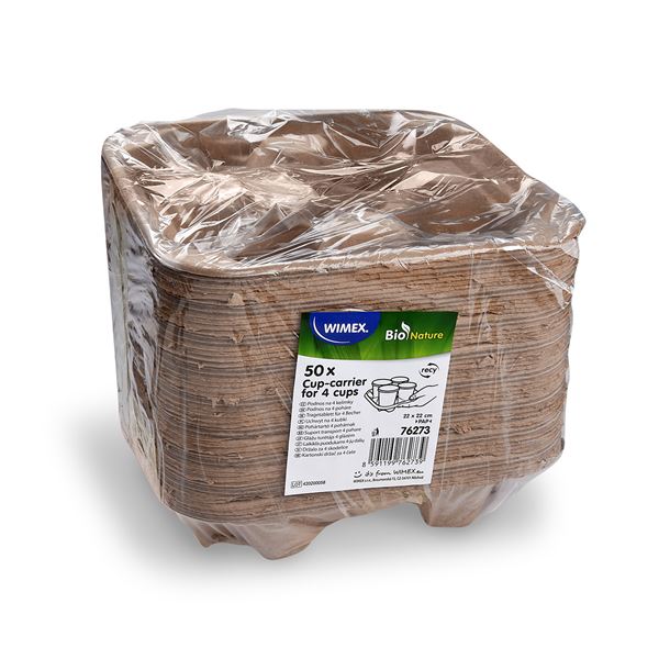 Podnos na 4 tégliky 22 x 22 cm (50 ks)