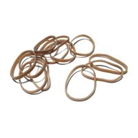 Gumičky prírodné silné 5 mm, priemer 4 cm, 1kg