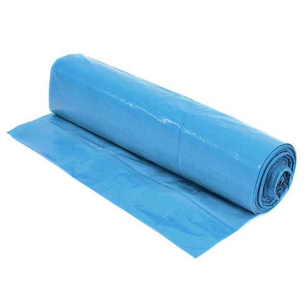 Odpadové vrecia LDPE 120 l, 40 um (25 ks) - modré