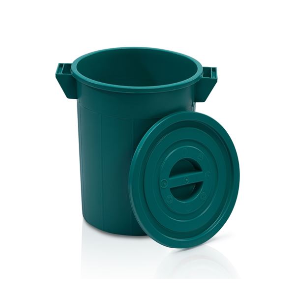 Plastová nádoba 50 l zelená - bez veka