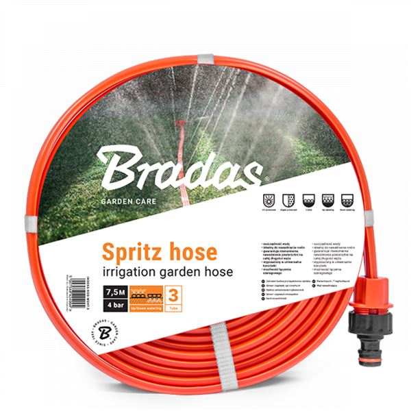 Zavlažovacia hadica SPRITZ HOSE 1/2" oranžová - 15 m