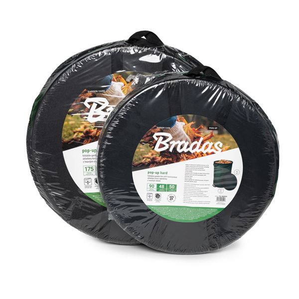 Záhradný kôš s vekom 90 l - samorozkladací