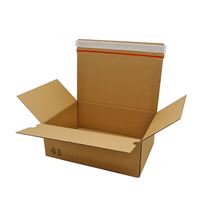 Krabica zasielacia F703 345x256x130 mm, 1 lepiaca a 1 odtrhávacia páska