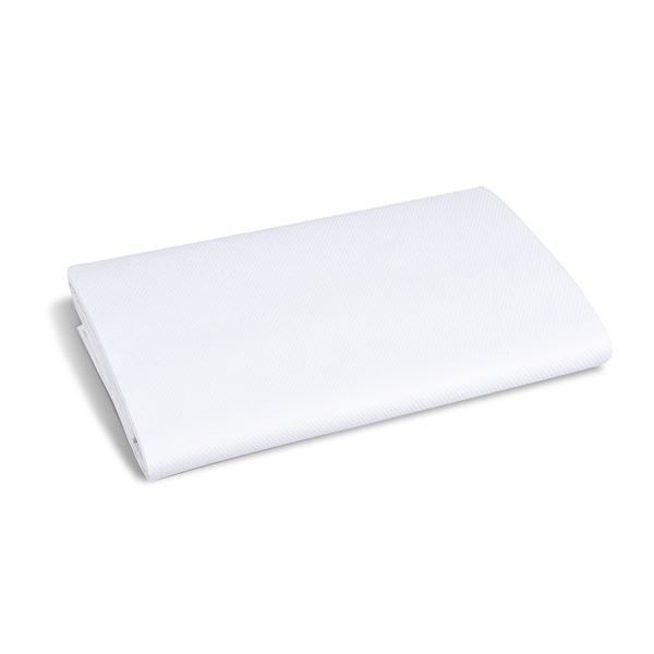 Papierový obrus skladaný 1,2 x 1,8 m -  biely