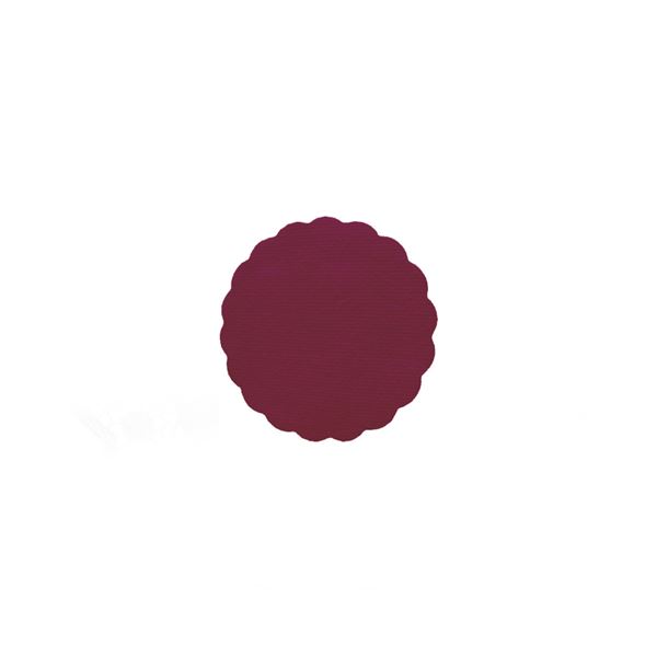 Rozetky PREMIUM priemer 9 cm bordové (500 ks)