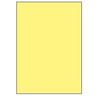 Samolepiace etikety 210 x 297 mm, A4 (100 ks) žlté