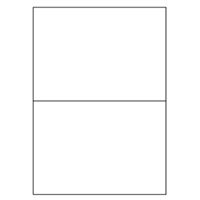 Samolepiace biele etikety 210 x 148,5mm, A4 (100 ks)