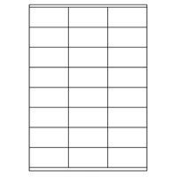 Samolepiace biele etikety 70 x 36mm, A4 (100 ks)