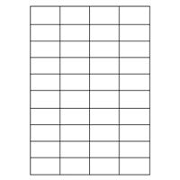 Samolepiace biele etikety 52,5 x 29,7mm, A4 (100 ks)