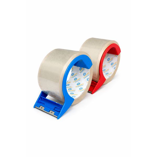 PP lepiaca páska novaTAPE 48 mm x 66 m + červený odvíjač